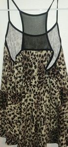 Cheetah print tank